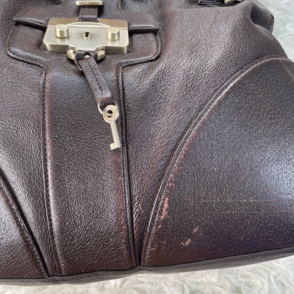 BOSS leather HOBO large bag - Picture 5 of 17